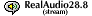 realaudio 28.8k