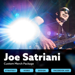 Joe Satriani – Custom Merch Package