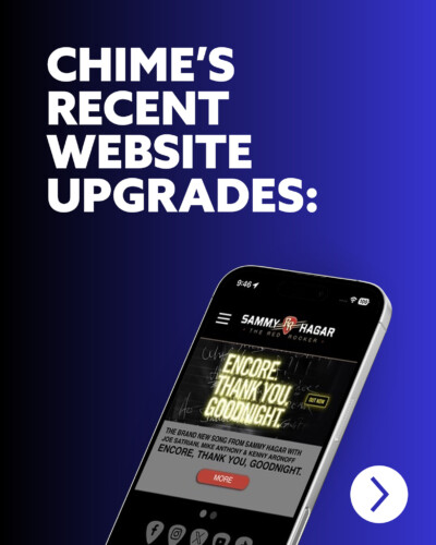 New Website Designs for Sammy Hagar + More