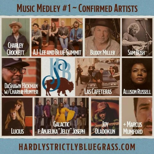 Hardly Strictly Bluegrass 2022 Announce and App