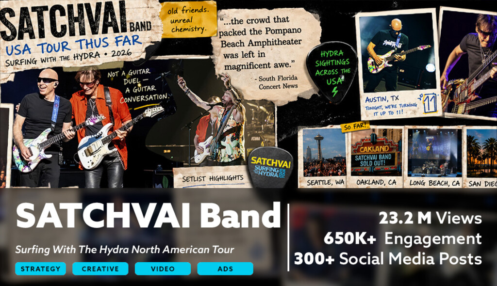 Surfing With The Hydra North American Tour
